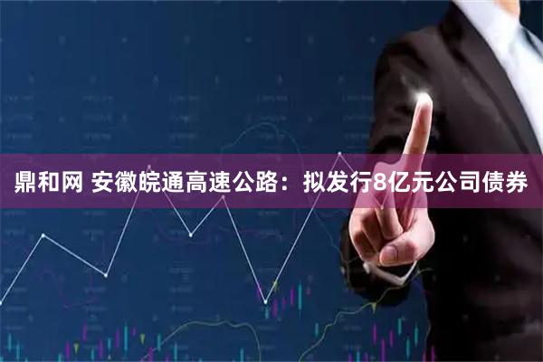 鼎和网 安徽皖通高速公路：拟发行8亿元公司债券